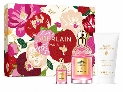 Guerlain - Aqua Allegoria Forte Florabloom - EDP 75 ml + telové mlieko 75 ml + miniatúra 7,5 ml