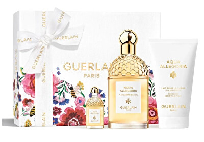 Guerlain - Aqua Allegoria Mandarine Basilic - EDT 125 ml + tělové mléko 75 ml + EDT 7,5 ml