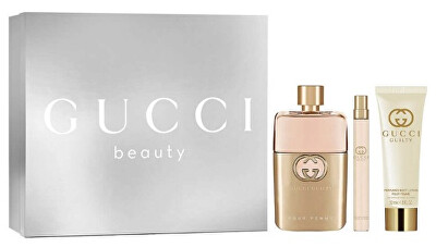 Gucci - Guilty Pour Femme - EDP 90 ml + tělové mléko 50 ml + EDP 10 ml