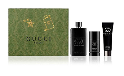 Gucci - Guilty Pour Homme Eau de Parfum - EDP 90 ml + sprchový gel 50 ml + tuhý deodorant 75 ml
