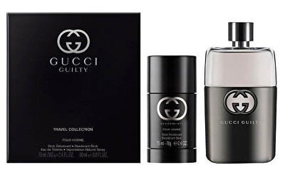 Gucci - Guilty Pour Homme - EDT 90 ml + tuhý dezodorant 75 ml
