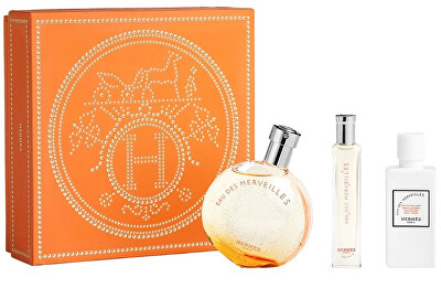 Hermes - Eau Des Merveilles - EDT 50 ml + tělové mléko 40 ml + EDT 15 ml