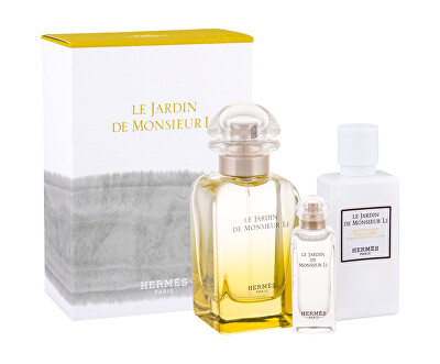 Hermes - Le Jardin De Monsieur Li - EDT 50 ml + tělové mléko 40 ml + EDT 7,5 ml