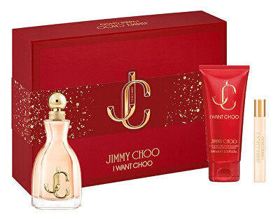 Jimmy Choo - I Want Choo - EDP 100 ml + tělové mléko 100 ml + EDP 7,5 ml