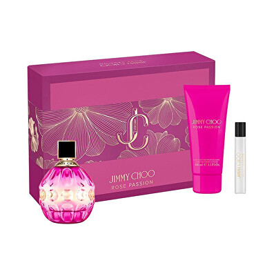 Jimmy Choo - Rose Passion - EDP 100 ml + tělové mléko 100 ml + EDP 7,5 ml