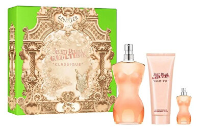 Jean P. Gaultier - Classique - EDT 100 ml + tělové mléko 75 ml + EDT 6 ml