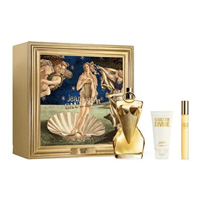 Jean P. Gaultier - Divine - EDP 100 ml + tělové mléko 75 ml + EDP 10 ml