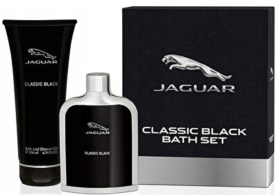 Jaguar - Classic Black - EDT 100 ml + sprchový gel 200 ml