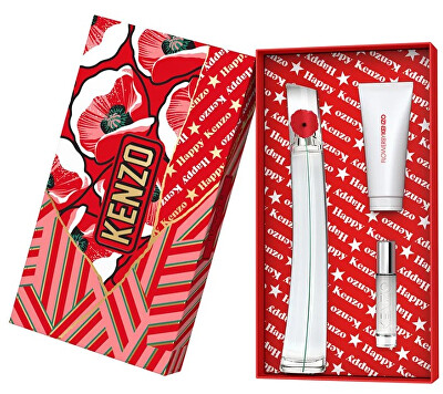 Kenzo - Flower By Kenzo - EDP 50 ml + tělové mléko 75 ml + EDP 10 ml (plnitelná)