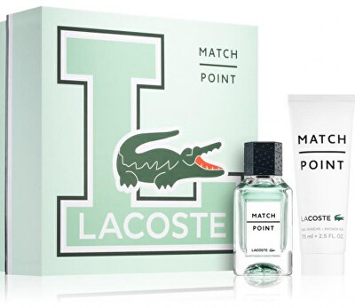 Lacoste - Match Point - EDT 50 ml  + sprchový gel 75 ml