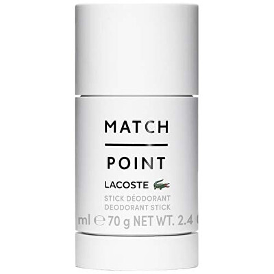 Lacoste - Match Point - tuhý deodorant