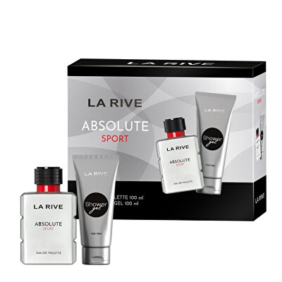 La Rive - Absolute Sport - EDT 100 ml + sprchový gel 100 ml