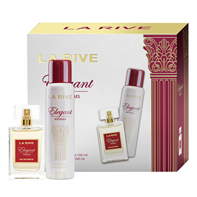 La Rive - Elegant Woman - EDP 100 ml + deodorant ve spreji 150 ml