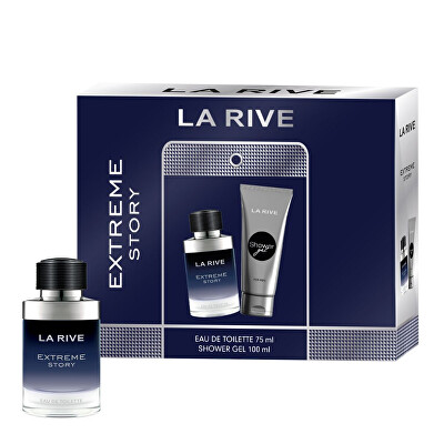 La Rive - Extreme Story - EDT 75 ml + sprchový gel 100 ml