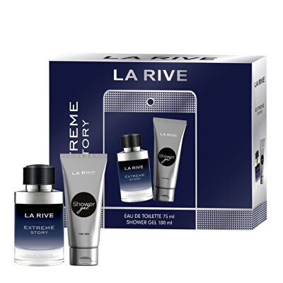 La Rive - Extreme Story - EDT 75 ml + sprchový gel 100 ml