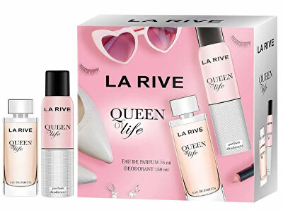 La Rive - Queen Of Life - EDP 75 ml + deodorant ve spreji 150 ml