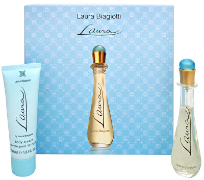 Laura Biagiotti - Laura - Eau De Toilette spray 25 ml + testápoló krém 50 ml