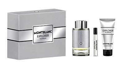 Mont Blanc - Explorer Platinum - EDP 100 ml + sprchový gel 100 ml + EDP 7,5 ml