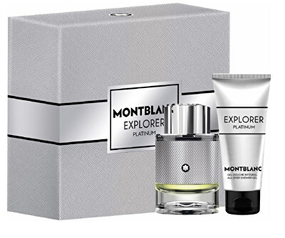 Mont Blanc - Explorer Platinum - EDP 60 ml + sprchový gel 100 ml