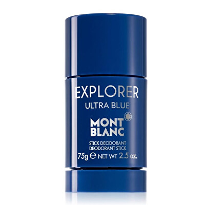 Mont Blanc - Explorer Ultra Blue - tuhý deodorant
