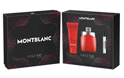 Mont Blanc - Legend Red - EDP 100 ml + sprchový gel 100 ml + EDP 7,5 ml