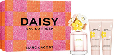 Marc Jacobs - Daisy Eau So Fresh - EDT 75 ml + tělové mléko 75 ml + sprchový gel 75 ml