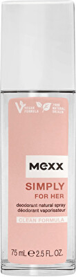 Mexx - Simply For Her - deodorant s rozprašovačem