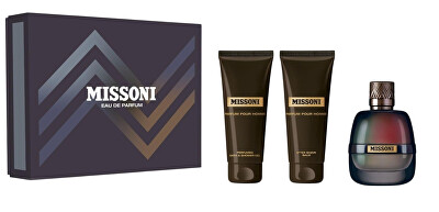 Missoni - Missoni Pour Homme - EDP 100 ml + borotválkozás utáni balzsam 100 ml + tusfürdő 100 ml