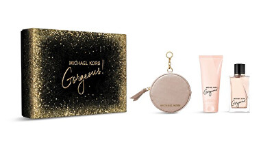 Michael Kors - Gorgeous! - EDP 100 ml + tělové mléko 100 ml + peněženka