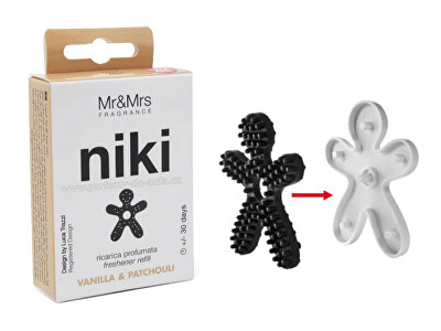 Mr&Mrs Fragrance - Niki Big Vanilla & Patchouli - náhradní náplň