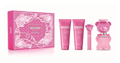 Moschino - Toy 2 Bubble Gum - EDT 100 ml + tělové mléko 100 ml + sprchový gel 100 ml + EDT 10 ml