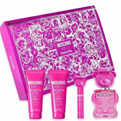 Moschino - Toy 2 Bubble Gum - EDT 100 ml + tělové mléko 100 ml + sprchový gel 100 ml + EDT 10 ml