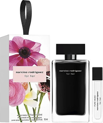 Narciso Rodriguez - For Her - EDT 100 ml + Pure Musc - EDT 10 ml