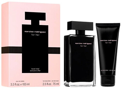 Narciso Rodriguez - For Her - EDT 100 ml + tělové mléko 75 ml