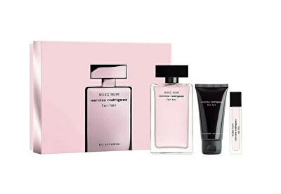 Narciso Rodriguez - Musc Noir - EDP 100 ml + tělové mléko 50 ml + EDP 10 ml