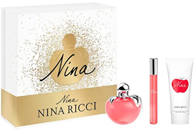 Nina Ricci - Nina - EDT 50 ml + tělové mléko 75 ml + EDT 10 ml