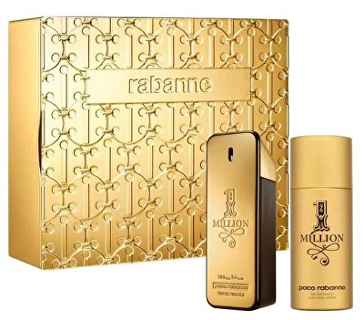 Rabanne - 1 Million - EDT 100 ml + deodorant ve spreji 150 ml