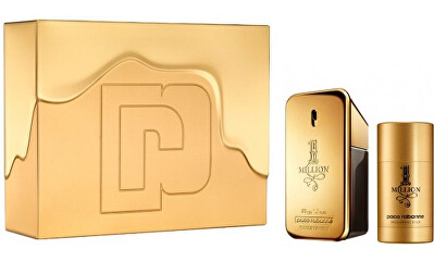 Rabanne - 1 Million - EDT 100 ml + tuhý deodorant 75 ml