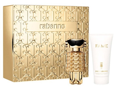 Rabanne - Fame Intense - EDP 50 ml + tělové mléko 75 ml