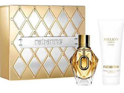 Rabanne - Million Gold For Her - EDP 50 ml + tělové mléko 100 ml