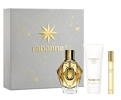Rabanne - Million Gold For Her - EDP 90 ml + tělové mléko 100 ml + EDP 10 ml