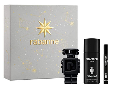 Rabanne - Phantom - parfum 50 ml + dezodorant v spreji 150 ml + parfum 10 ml