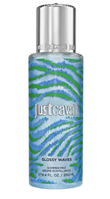 Roberto Cavalli - Glossy Waves - třpytivý tělový sprej