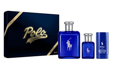 Ralph Lauren - Polo Blue - EDT 125 ml + EDT 40 ml + deodorant 75 g