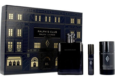 Ralph Lauren - Ralph´s Club - EDP 100 ml + tuhý deodorant 75 ml + EDP 10 ml