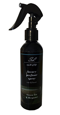 Smell of Life - Green Tea & Bergamot - parfémovaný sprej do bytu/auta
