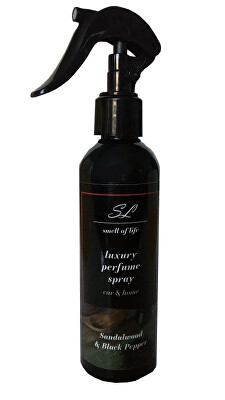 Smell of Life - Sandalwood & Black Pepper - parfémovaný sprej do bytu/auta