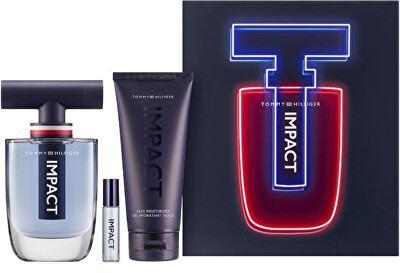 Tommy Hilfiger - Impact - EDT 100 ml + EDT 4 ml + sprchový gel 100 ml