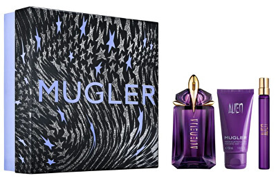 Thierry Mugler - Alien - EDP 60 ml (plnitelná) + EDP 10 ml (plnitelná) + tělové mléko 50 ml