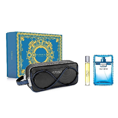 Versace - Eau Fraiche Man - EDT 100 ml + EDT 10 ml + kosmetická taštička